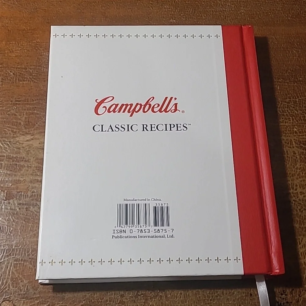 2001 Campbell's Classic Recipes Book Harcover - Picture 2 of 6